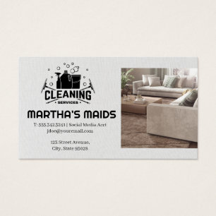 Logo des services de nettoyage   Salon