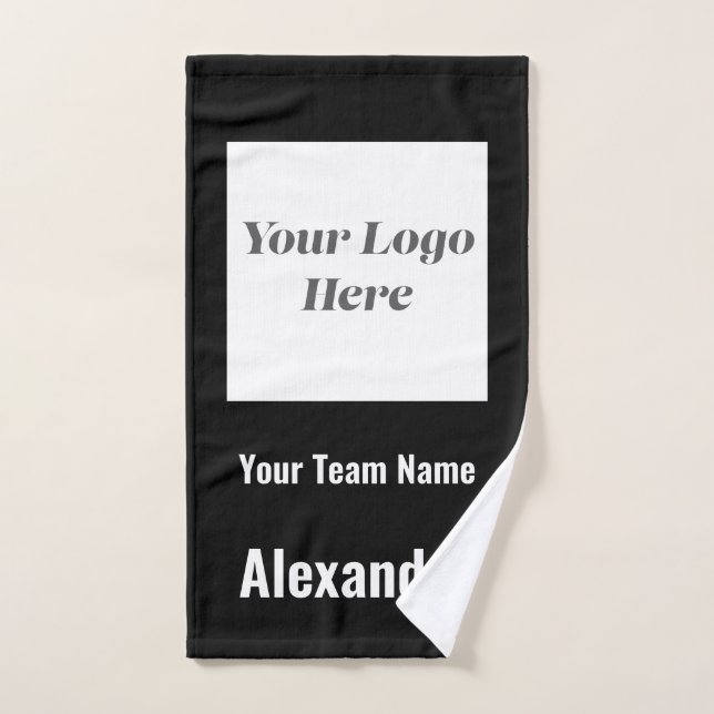 Logo des speziell für den Sport bestimmten Teams,  Handtuch (Handtuch)