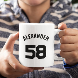 Logo des speziell für den Sport bestimmten Teams, Kaffeetasse