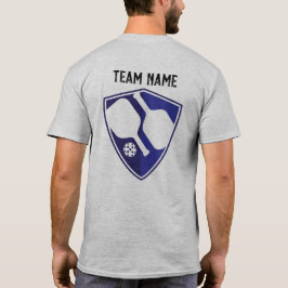 Logo des Teams für den benutzerdefinierten Schild T-Shirt