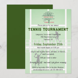 Logo des Tennis Club Turniers Einladung