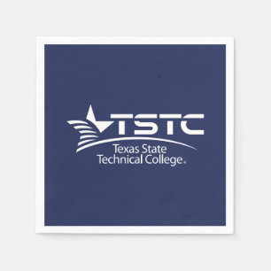 Logo des Texas State Technical College Serviette