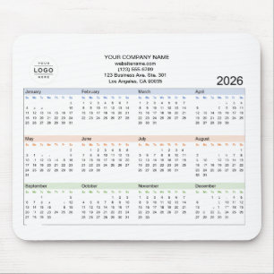 Logo des Unternehmens 2026 Mousepad