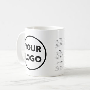 Logo des Unternehmens "Jegliche Form" 2023 Kalende Kaffeetasse