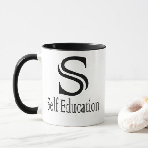 Logo-Design für Selbstbildung Tasse