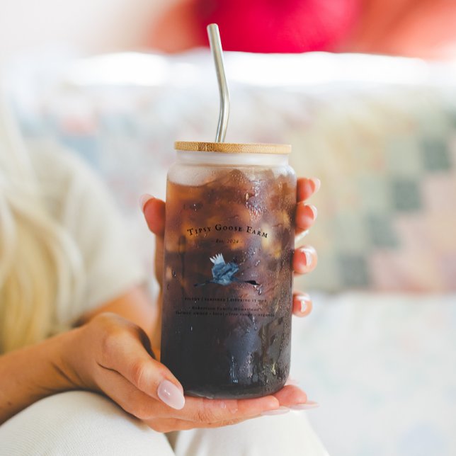Logo d'oie aquarelle | Ferme fraîche (Créateur téléchargé)