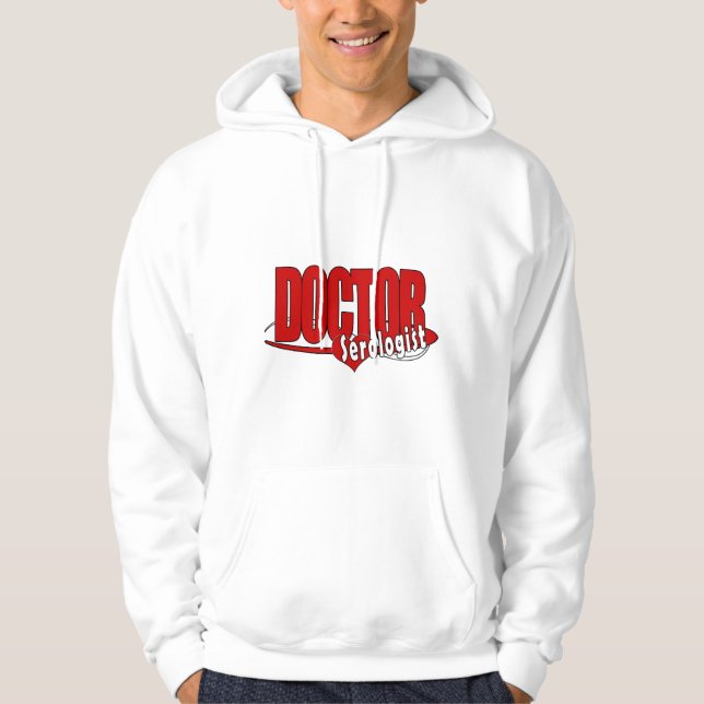 LOGO-DOKTOR-SEROLOGISTIN HOODIE (Vorderseite)