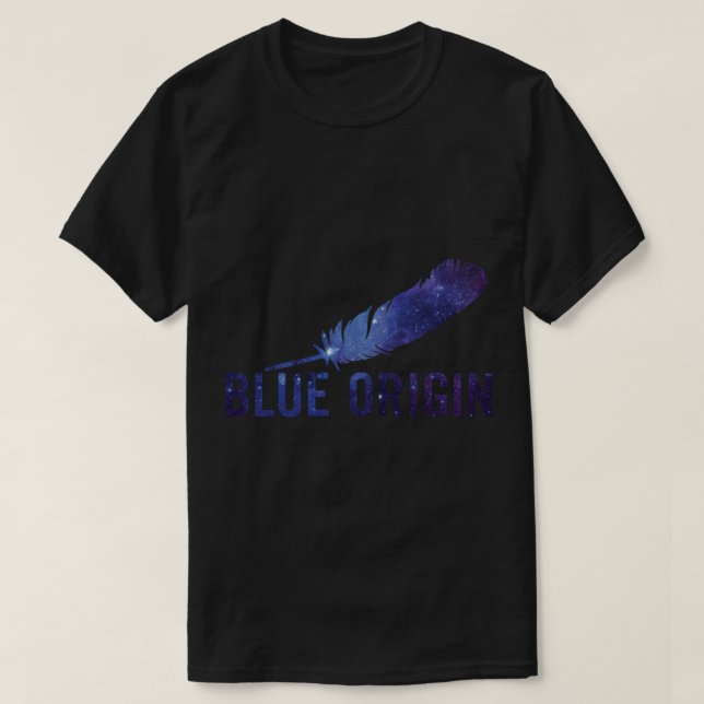 Logo d'origine bleue T-shirt classique (Design devant)