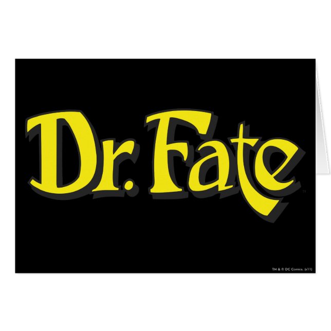 Logo Dr. Fate (Devant horizontal)