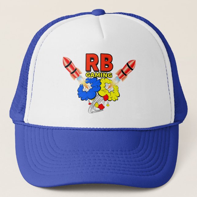 Logo du Casquette de jeu Rocket Blast 03 (Devant)