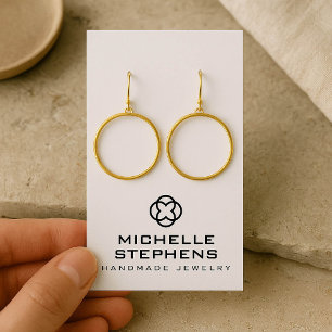 Logo du concepteur de bijoux moderne Porte-oreille