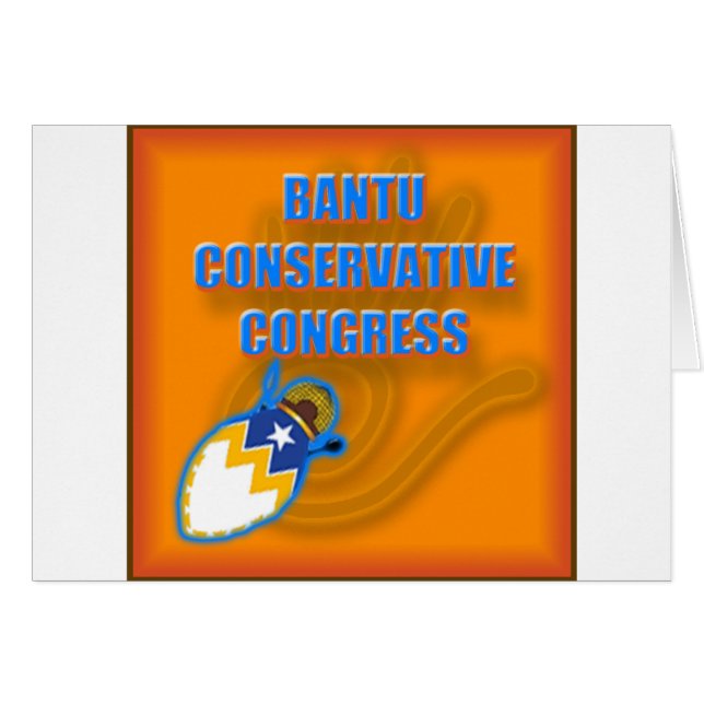 Logo du Congrès conservateur bantu (Devant horizontal)