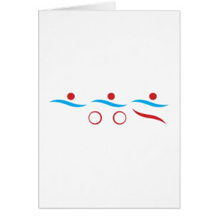 Logo du cool de triathlon