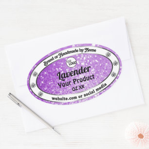 Logo du Étiquette du produit Shimmery Purple Spark