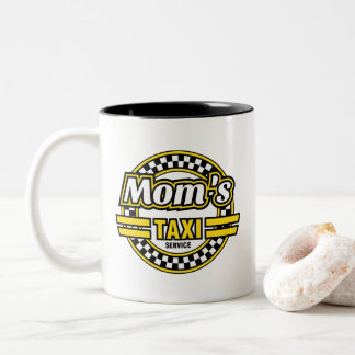 Logo du service de taxi de maman Café Mug