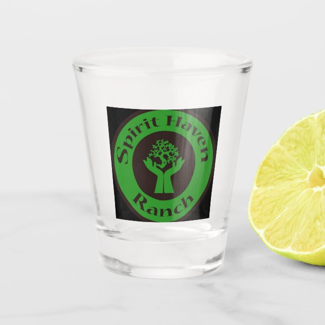Logo du Spirit Haven Ranch Verre de tir (Devant)