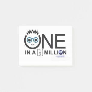 Logo d'un million et demi - Notes post-it