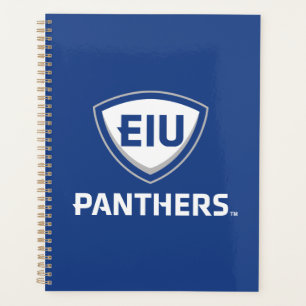 Logo Eastern Illinois Panthers Shield & Wordmark