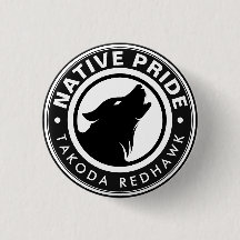 Logo eines indianischen Wolfes mit personalisierte
