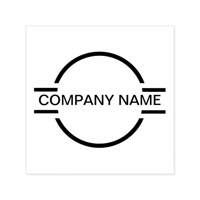 Logo-Emblem des Unternehmens Permastempel (Design)