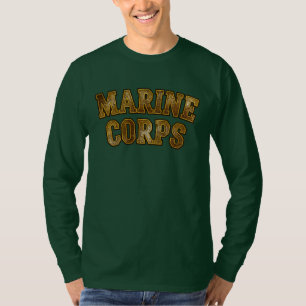 Logo-Emblem für Veteranen des Marine Corps T-Shirt