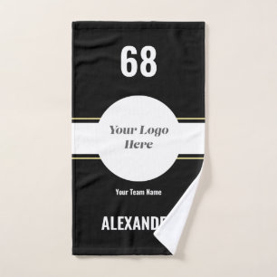 Logo et nom de l'équipe personnalisée et numéro de