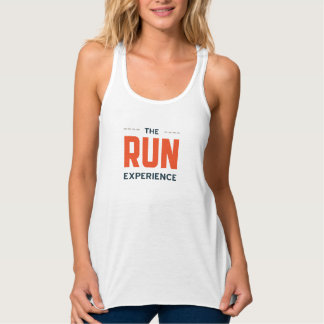Logo féminin TRE Logo racerback débardeur (blanc)