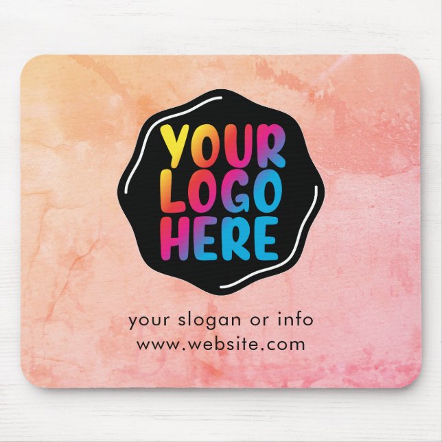 Logo | Firmenkundenspezifische Markenbezeichnung Mousepad (Vorne)