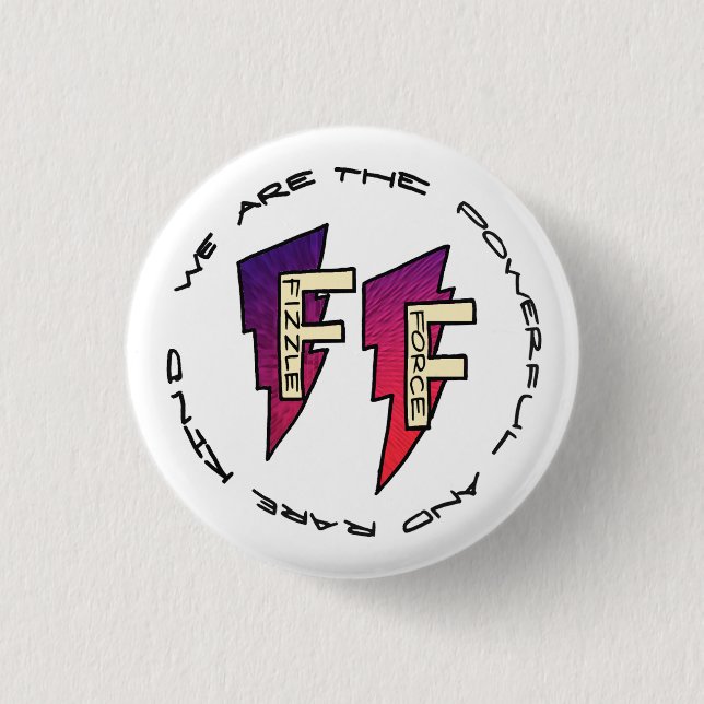 Logo "Fizzze Force" Button (Vorderseite)
