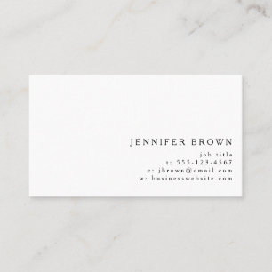 Logo Foto Einfach Modern Minimal Professionell Visitenkarte