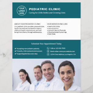Logo-Foto-QR-Teal Kinderklinik Flyer