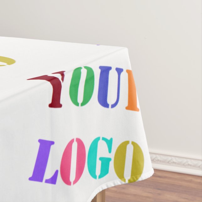 Logo-Foto-Werbeaktion Geschäftsstelle Tischdecke (Beispiel)