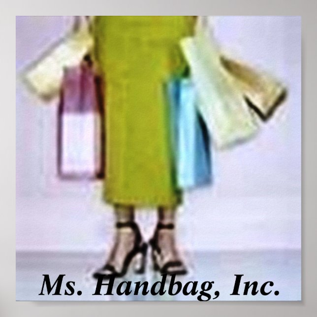 Logo, Frau Handbag, Inc. Poster (Vorne)