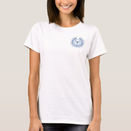 Logo-Frauen-Hemd-T - Shirt der Unternehmensorganis
