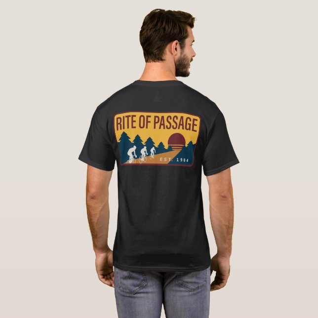 Logo für 40 Jahre - schwarz T-Shirt (Schwarz voll)
