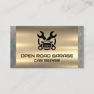 Logo für Autoreparatur Mechanikerwerkstatt Visitenkarte