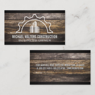 Logo für Baugrundstücke Holz Visitenkarte