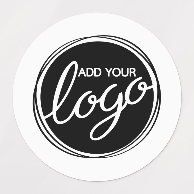 Logo für benutzerdefinierte Unternehmen Etiketten (Design 1)