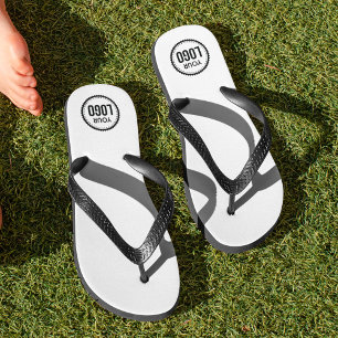 Logo für benutzerdefinierte Unternehmen Flip Flops