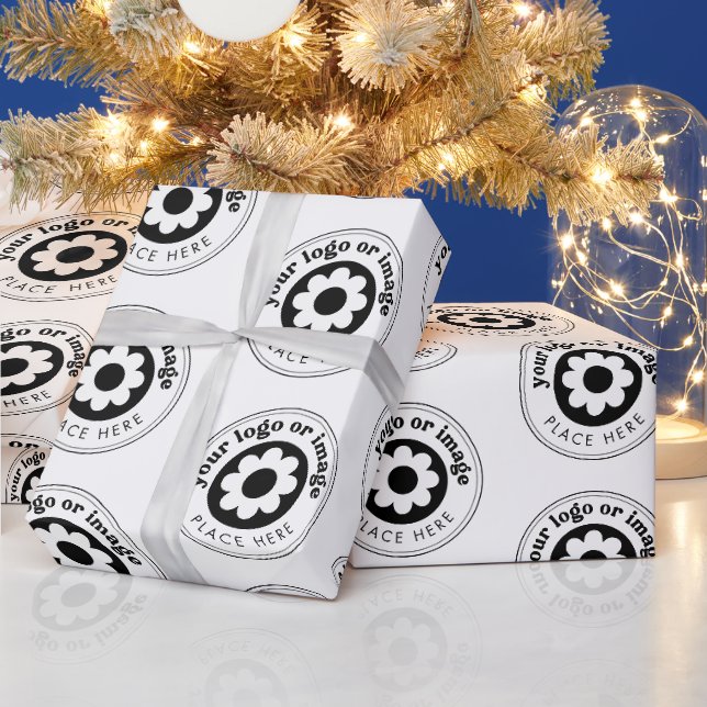 Logo für benutzerdefinierte Unternehmen Geschenke  Geschenkpapier (Feiertage)