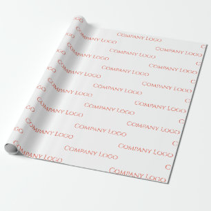 Logo für benutzerdefinierte Unternehmen Geschenkpapier