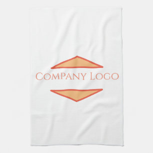 Logo für benutzerdefinierte Unternehmen Geschirrtuch