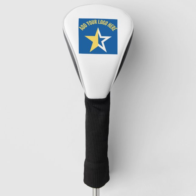 Logo für benutzerdefinierte Unternehmen Golf Headcover (Vorderseite)