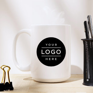 Logo für benutzerdefinierte Unternehmen Kaffeetasse