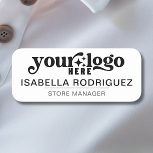 Logo für benutzerdefinierte Unternehmen Magnetic F Namensschild