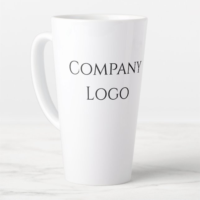 Logo für benutzerdefinierte Unternehmen Milchtasse (Linke Ecke)