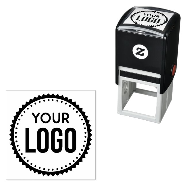 Logo für benutzerdefinierte Unternehmen Permastempel (Beispiel)