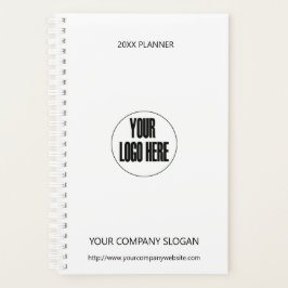 Logo für benutzerdefinierte Unternehmen Schwarz-We Planer
