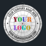 Logo für benutzerdefinierte Unternehmen und Gesche Dartscheibe<br><div class="desc">Benutzerdefinierte Farben und Schriftart - Entwerfen Sie Ihre eigenen Dartboards mit dem einfachen Personalisierten Logo und Namen Website oder Custom Text Beruflich Design Promotional Business Dart Board / Gift - Add Your Logo - Image oder Foto - QR Code / Name - Unternehmen / Website oder Telefon , E-Mail /...</div>