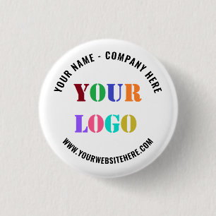 Logo für benutzerdefinierte Unternehmen und Text-B Button
